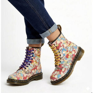 Dr. Martens 50th Anniversary Sanrio Hello Kitty Boots Limited Edition